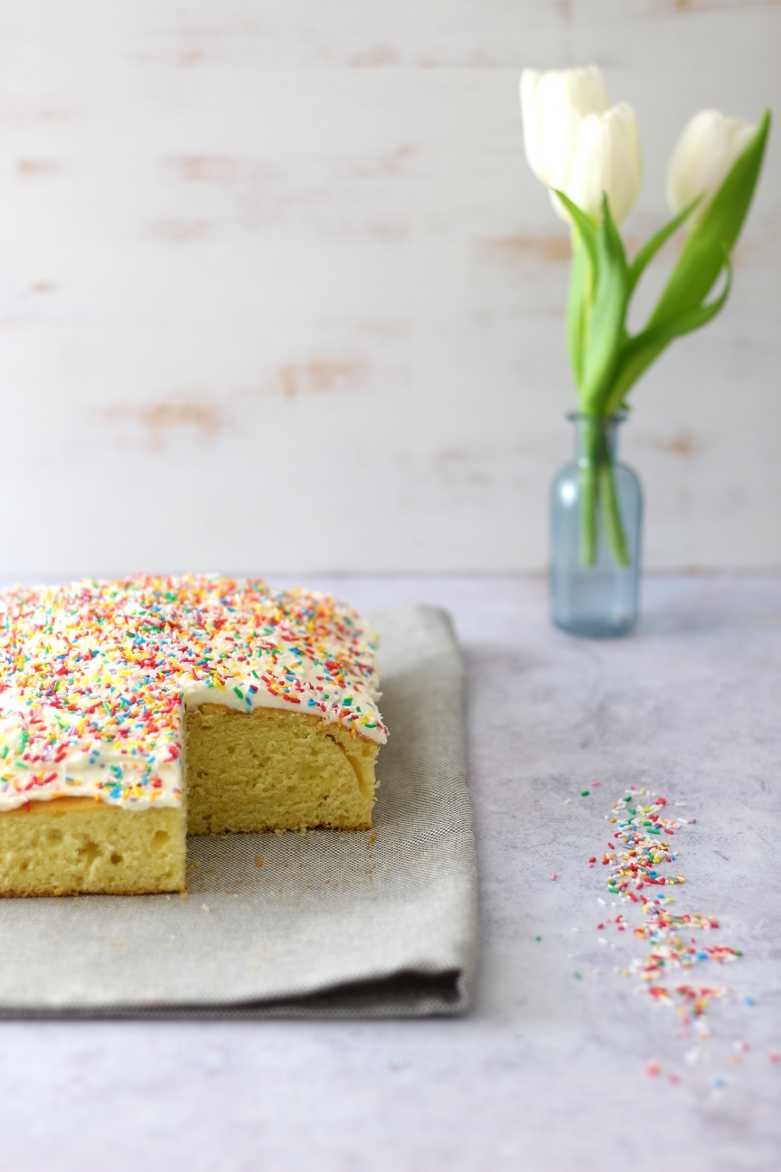 Helau Alaaf Lustiger Konfetti Kuchen Vom Blech Backerina