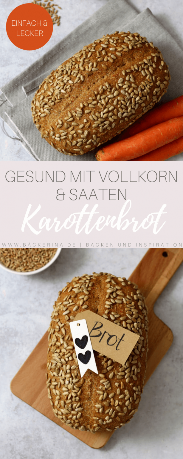 Vollkorn Karottenbrot Pampered Chef Kleiner Zaubermeister - Bäckerina