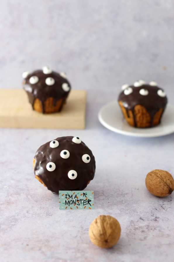 Monster Muffins für Halloween